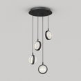 thumbnail image 2 of Artika Avalon Modern Pendant Light Fixture, Black, 2 of 4