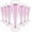 4.5-Purple-100, variant on 50 Pack Plastic Champagne Flutes Disposable 4.5 oz Clear Plastic Champagne Glasses Perfect for Wedding, Thanksgiving Day, Christmas