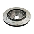 thumbnail image 5 of DBA 09+ Nissan GTR R-35 Rear Slotted 5000 Series 2 Piece Rotor Assembled w/ Black Hat Fits select: 2009-2011 NISSAN GT-R BASE/PREMIUM, 5 of 6