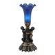 thumbnail image 1 of Mini lámpara de lirio de estanque de querubín azul de 12 "de alto MEYDA 11533, 1 of 1
