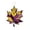 Yellow, variant on Autumn Maple Leaf Pendant Ornament Double Sided Seasonal Hanging Decor For Car Interior Home Windows And Party Backdrops Warm Fall Colors Style For Thanksgiving Autumn Weddings And Harvest Themes