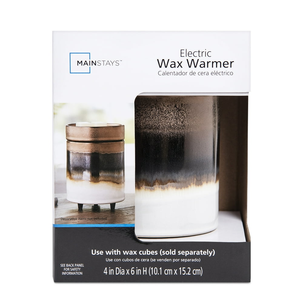 Mainstays Electric Warmer, Black and Brown