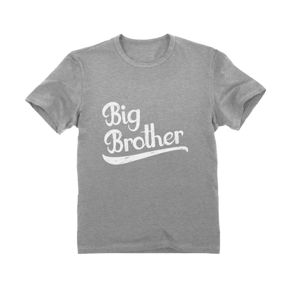 Tstars Boys Big Brother Shirt Gift for Big Brother Siblings Gift