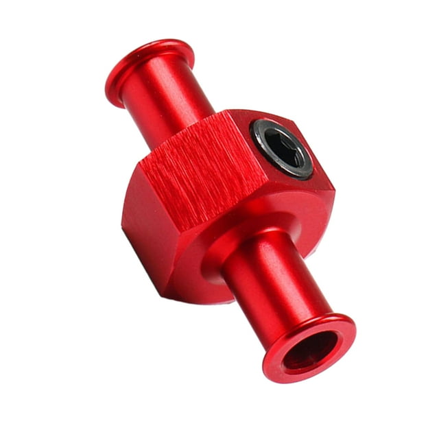 relayinert Haute Durabilité Adaptateur de Manomètre Nitreux Jauge de Joint de Course T Simple et Efficace Rouge 1Set
