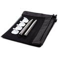 thumbnail image 5 of Puerta de seguridad extensible para perros, puerta retráctil para mascotas, barrera para mascotas, barrera para perros, puerta para perros para escaleras, puerta mágica para perros (120*72CM), 5 of 5