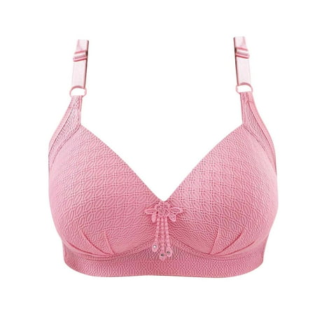 

Dillar Woman s Comfortable Breathable Bra Underwear No Rims Ladies No Steel Rings Push Up Comfortable Breathable Underwear Daily Bra