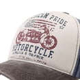 thumbnail image 3 of Lispipm Women's Classic Vintage Distressed Baseball Cap Washed Cotton Travel Camping Adjustable Fit Hats Casual Daily Caps Brown, 3 of 5