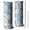 Lightblue Daisy Flower, variant on 20oz Orange Daisy Flower White Petals Pattern Skinny Tumblers Stainless Steel Tumbler with Lid and Straw,Vacuum Insulated Double Wall Travel Tumbler Cups with Cleaning Brush for Coffee,Tea