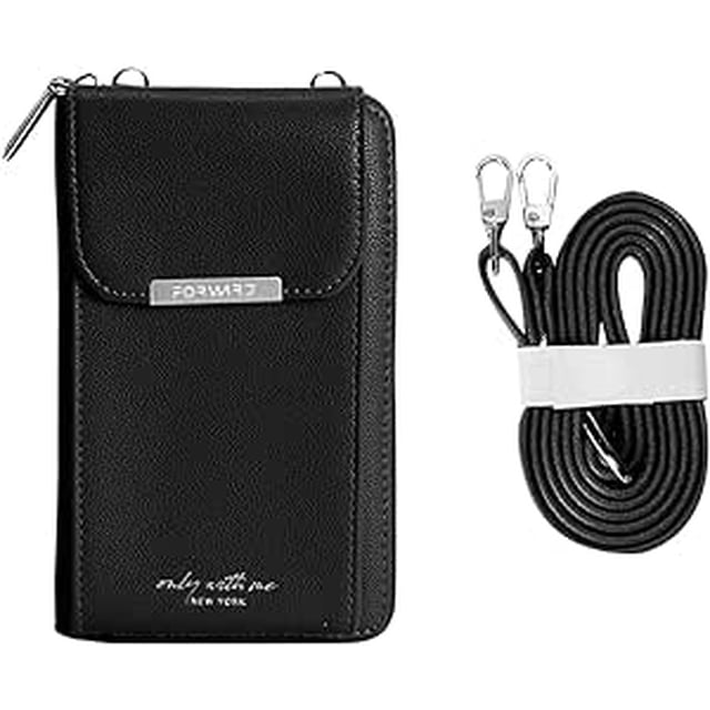 Cartera/ Wallet Para Pasaporte Forward Negra