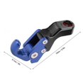 thumbnail image 5 of Motorcycle Luggage Bag Hook Hanger 10.5mm Aluminum Alloy Versatile Secure Fixing Claw Shaped Helmet Hook for C400GT C400X CE04 Blue, 5 of 5