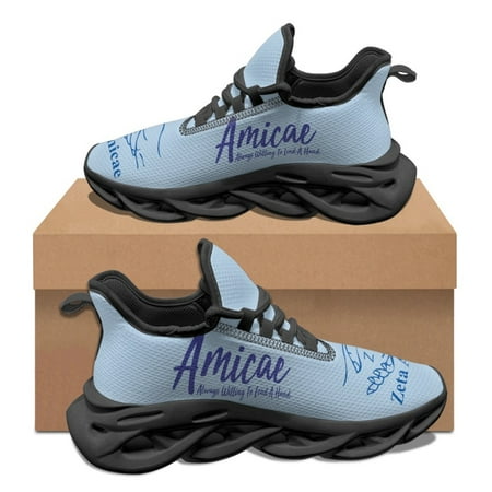 

Friends of Zeta Design Women Non-slip Mesh Swing Sneakers Zeta Amicae Comfortable Platform Shoes Ladies Running Shoes Zapatos