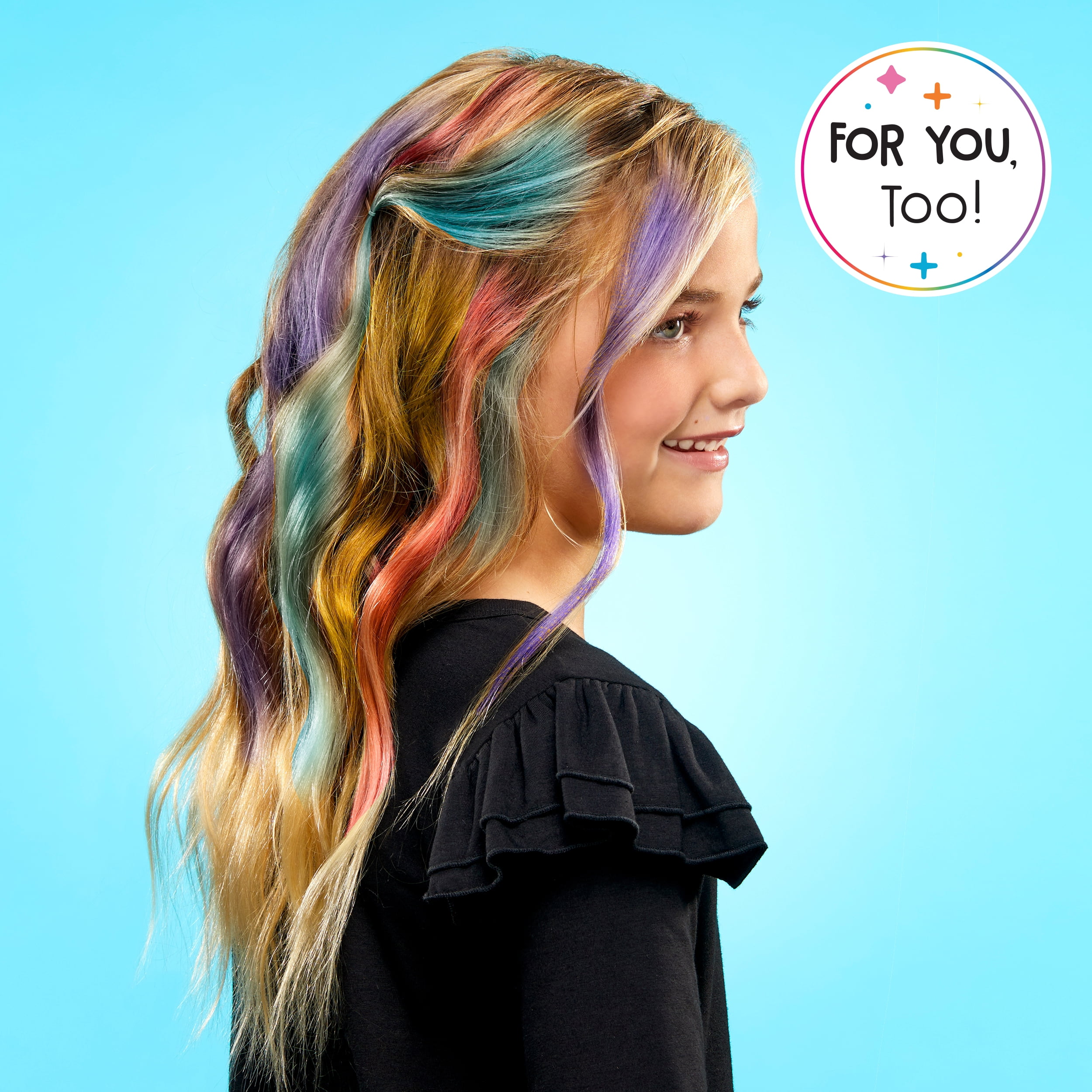 Rainbow High Air Brush & Create Do It Yourself Fashion Doll with Airbrush Marker Kit, Washable Rainbow Markers, Long Hair, Purple Eyes, Color, Create, Play, Rinse and Repeat. Creative 4-12+
