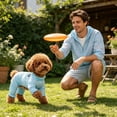 thumbnail image 4 of Dog Sunscreen Jumpsuit Breathable Four-Leg Full Coverage Sun Protection Hooded Lightweight Mesh Pet Outfit Elastic Puppy Clothes for Outdoor Walking Travel Summer Autumn, 4 of 4