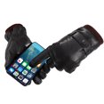 thumbnail image 1 of Guantes de cuero de invierno para hombre, guantes de pantalla táctil Big Seven, guantes extra grandes para deportes al aire libre, guantes cálidos y gruesos para motocicleta, 1 of 5