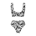 thumbnail image 2 of Honeii Yin And Yang Print Women’s Bikini Set,Two Piece Swimsuit Bathing Suits,Stylish High Elasticity Swimwear for Beach and Pool, 2 of 7