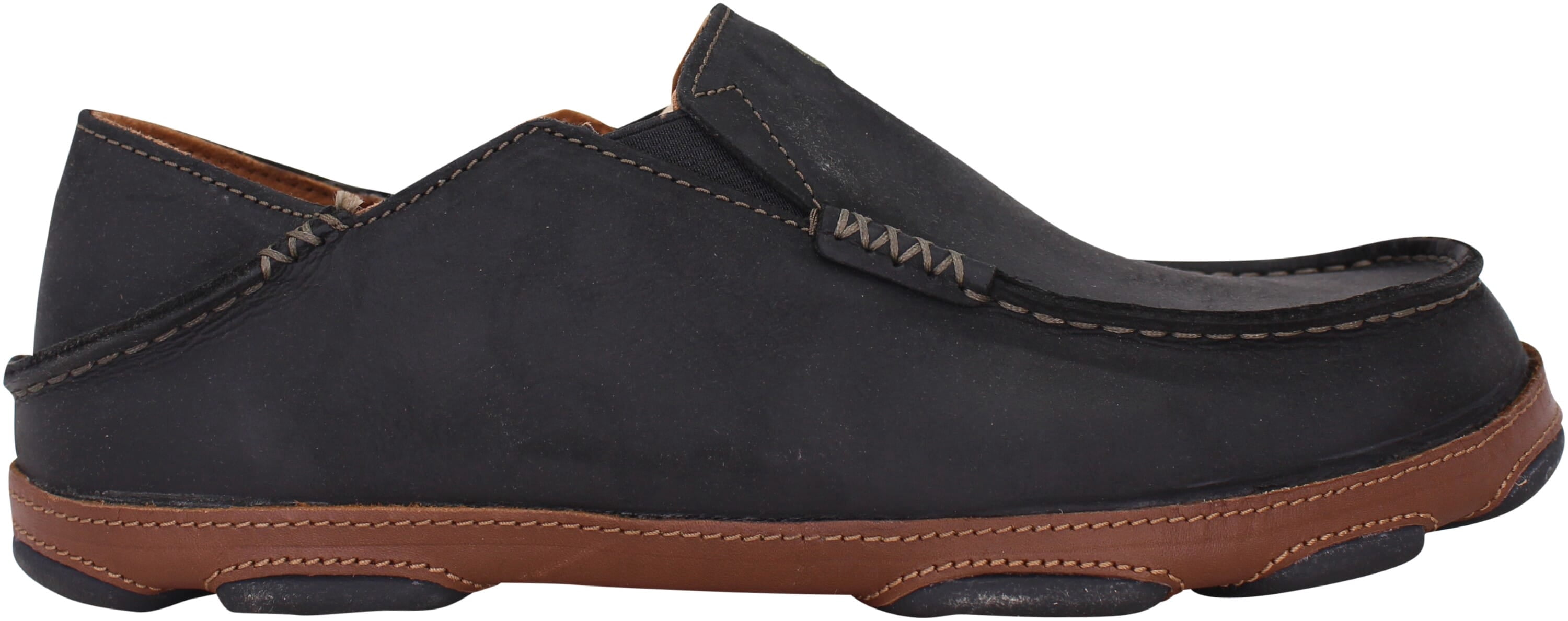 Olukai Moloa Black/Toffee 10128-4033 Men