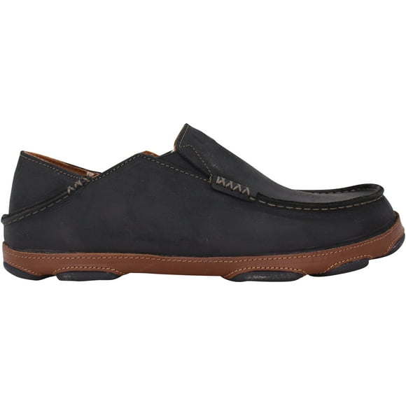 Olukai Moloa Black/Toffee 10128-4033 Men's Size 10 Medium