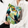 thumbnail image 6 of Toucan Velvet Throw Covers Pillows with Unique Patterns - Set of 2 Decorative Pillow Inserts in 16x16, 18x18, 20x20 Inches for Home Decor and More, 6 of 6