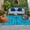 Deep Blue, Teal, Aqua, variant on Nautical Anchor Outdoor Rug 4x6 Ft, Non Slip Washable Area Rug, Coastal Ocean Sea Textured Black Patio Rugs Carpet Runner, Large Floor Mat for Indoor/Outdoor Deck Porch Camping