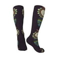 thumbnail image 5 of Lsque Boho Owl Printed Crew Socks Men's Women's LightWeight Thin Casual Calf Socks ,Knee High Socks,Cotton Socks, 5 of 9