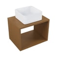 thumbnail image 7 of Concorde 24'' Wall-Hung Vanity In Brown Oak, 7 of 7