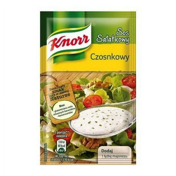Knorr Sos Salatkowy Czosnkowy Garlic Salad Dressing Mix (3-Pack)
