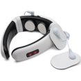 thumbnail image 1 of 3D Electric Neck Massager - Portable 6 Modes Adjustable  Cordless Deep Tissue Trigger Point Neck Pain Relief Massager with Pulse Pads, 1 of 9