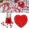 thumbnail image 6 of Hadanceo 250Pcs Acrylic Heart Faux Crystal,Translucent Heart-shape Fake Gems Vase Filler for DIY,Table Scatter Valentine's Day Wedding Party Decor,transparent, 6 of 9