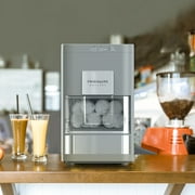 Frigidaire Gallery Artisanal Clear Sphere Ice Maker, Self-Cleaning Premium Ice Machine with Touch Controls, Grey