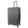 thumbnail image 4 of Protégé Vacationer 28-inch Checked Expandable Hardside Luggage With 360-Spinner Wheels and Divider Pockets, Dark Grey, 4 of 10