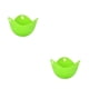 thumbnail image 3 of Inteprter Huevo de silicona cazador furtivo Pan molde taza utensilios de cocina para hornear huevos de vapor tazón anillos cocina caldera Verde 2Conjunto, 3 of 6