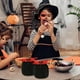 thumbnail image 5 of Decoraciones de Halloween, adornos de Halloween, regalos de Halloween Bolsa de regalo de terciopelo de Halloween Bolsa de dulces Artículos de fiesta Bolsa de dulces de Halloween con cordón Bolsas de d, 5 of 6