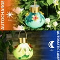 thumbnail image 7 of Solar Lighted Hummingbird Feeder, Wuztai Automatic Solar Hummingbird Feeder Outdoor, Glass Hanging Bird Feeder Patio Garden Decoration Multicolor, 7 of 7