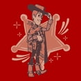 thumbnail image 2 of Mens Toy Story 5 I Am Woody Badge T Shirt, 2 of 5