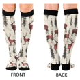 thumbnail image 4 of FORMRS Womens Knee High Socks Casual Long Thick Travel Daily Wear, 2 Pairs, Plaid Deer, 4 of 6