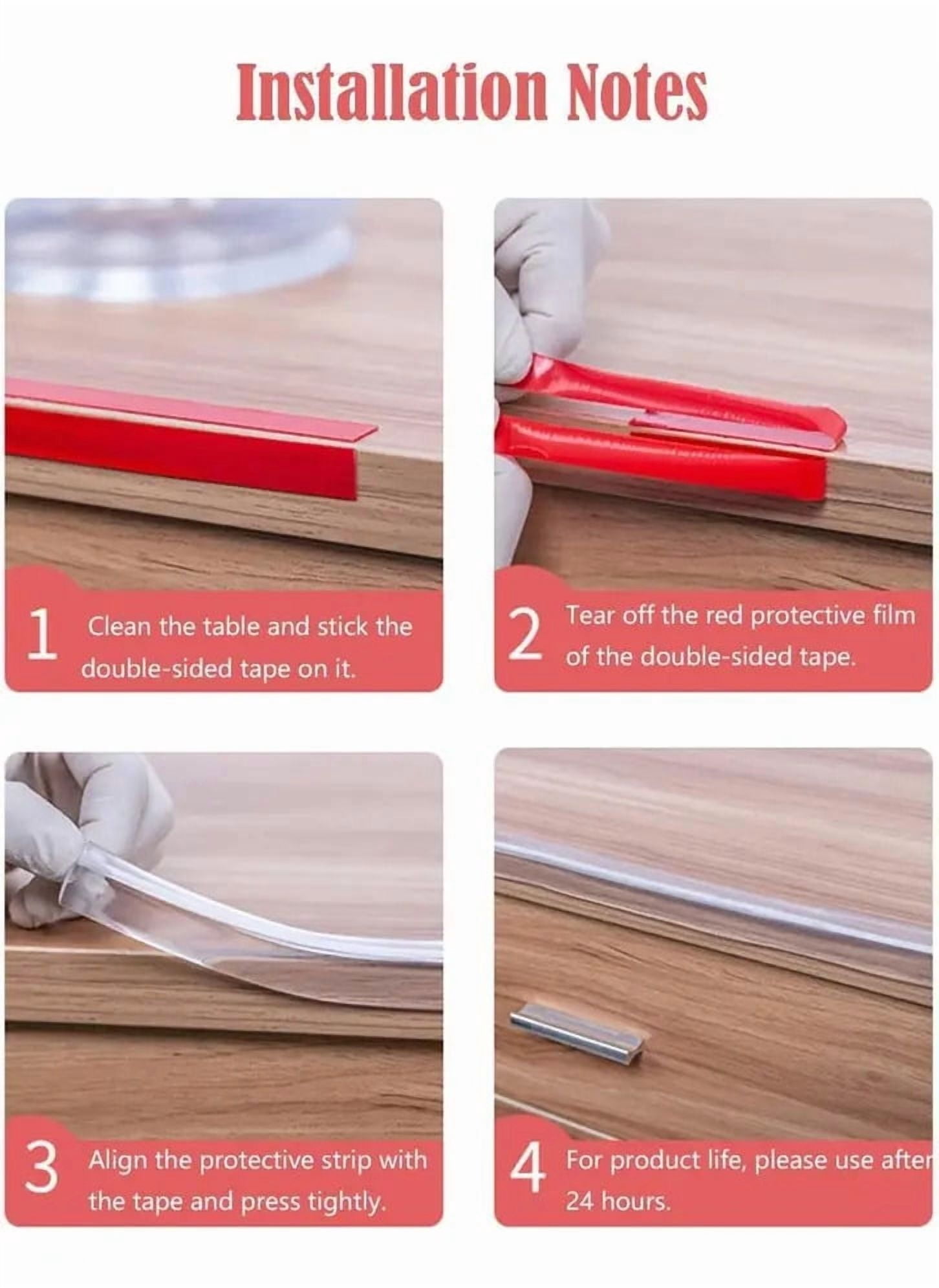 Transparent Corner Edge Protector For Furniture Table