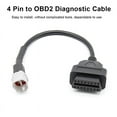 thumbnail image 4 of 4 Pin to OBD2 Fault Code Reader motorcycle Scanner Diagnostic Cable for mT10 FZ10 XSR700 TmAX530 R6, 4 of 5