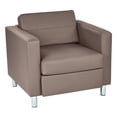 thumbnail image 1 of Pacific Armchair In Dillon Stratus Gray Vinyl Fabric, 1 of 4