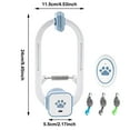 thumbnail image 3 of Automatic Door Mounted Cat With Remote Control Function Suitable For Indoor Cat Entertainment Panniers For Small Dogs Dog Accessories Fuseball Accessories Dog Pannier Divider in The Trunk of The Dog, 3 of 7