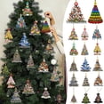 thumbnail image 2 of Koszal Hanging Pendant Christmas Series Pattern Weather Resistant Wood Door Decorating Sign Kids Gift, 2 of 8