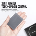 thumbnail image 3 of Papel secante de maquillaje CARSLAN Black Magnet con polvo, 450 hojas, 3 of 8