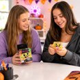 thumbnail image 3 of Ugly Face Spooky Squishy Cube, Slow Rising Stress Relief Fidget Ball with Round Glitter Sequin, Halloween Party Favor, 1 Pack, 3 of 4