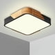 thumbnail image 1 of Lámpara de techo LED empotrada para interiores contemporáneos, diseño minimalista con 3000 lúmenes y función impermeable para áreas húmedas, 1 of 5