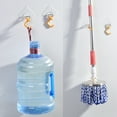thumbnail image 4 of Punch-Free Mop Hook - 4Pcs, Wall-mounted, Self-adhesive, Bathroom Broom Rod Anti-slip Hanging Hook Holder, Daily Use, 4 of 8