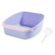 thumbnail image 1 of Caja de arena para gatos, orinal para gatos, inodoro con cuchara, orinal para gatos, bandeja de arena para mascotas Púrpura Yuyangstore Bandeja de arena para gatos, 1 of 8