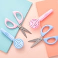 thumbnail image 4 of Clearance Items,npkgvia Kitchen Gadgets,Cutter,Peppermint Ornament Decorative Scissors Lollipop Decorations Cartoon Student Scissors Hand Craft Art Scissors Portable A,Cooking Utensils,Pink, 4 of 7