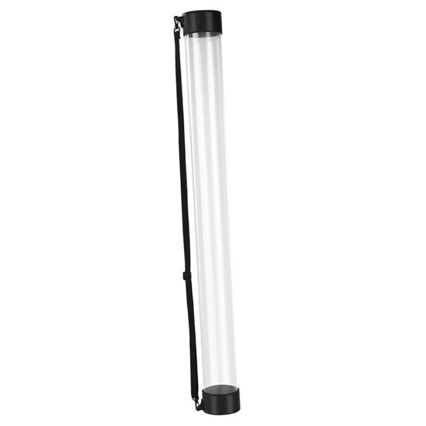 Tubo Recogedor De Pelotas De Tenis Portátil – Ligero, Con Correa De Hombro, Diseño Desmontable Y 2 Compartimentos Para Canchas Indoor Y Outdoor