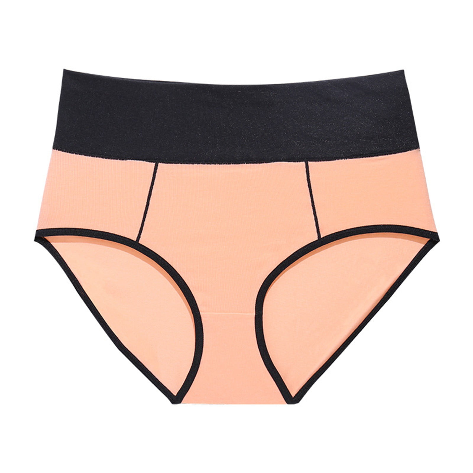 Eashery Pantis for Women No Show Underwear for Seamless High Cut Briefs  Mid-waist Soft No Panty Lines Multicolor XX-Large 