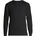 thumbnail image 5 of Lands' End Essentials Men's Long-Sleeve Soft Cotton T-Shirt - Relaxed Easy Fit, 5 of 5