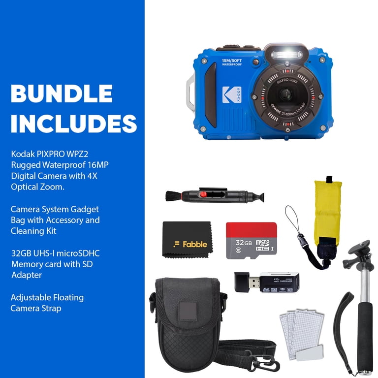 Kodak PIXPRO WPZ2 Easy Share Point & Shoot Digital Camera